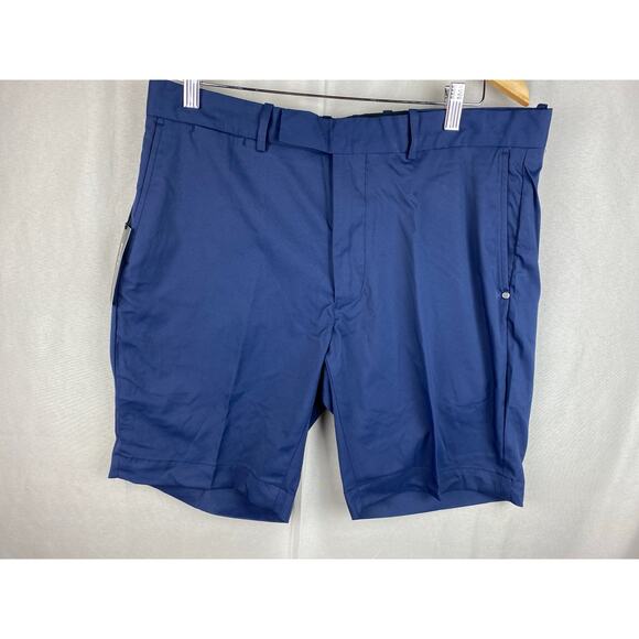 New Ralph Lauren RLX Navy Golf Short Men’s sz 34 Tailored Fit NWT Lightweight - Picture 1 of 11